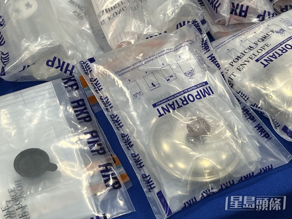 製毒工具。許文光攝 製毒工具。許文光攝