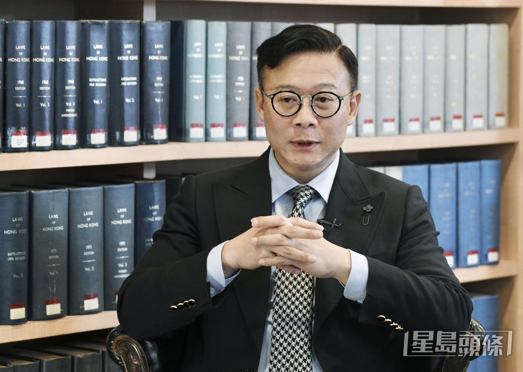 律政司司長張國鈞曾任民建聯副主席。資料圖片 律政司司長張國鈞曾任民建聯副主席。資料圖片