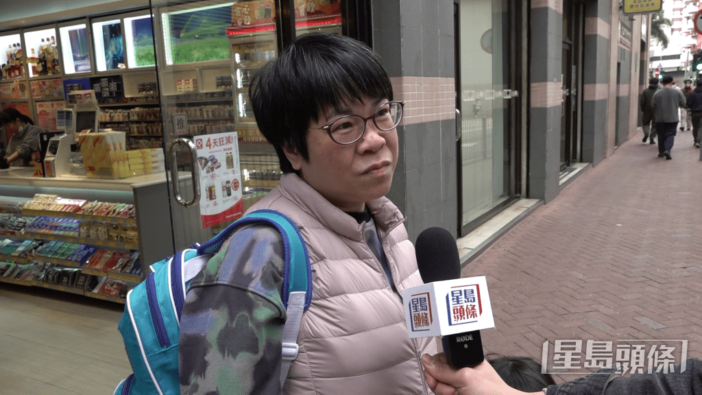 街坊周小姐。谢焯成摄 街坊周小姐。谢焯成摄