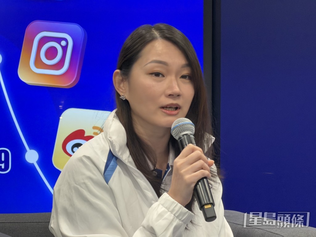 警務處公共關係部社交媒體傳訊組高級督察 陳逸婷。 警務處公共關係部社交媒體傳訊組高級督察 陳逸婷。