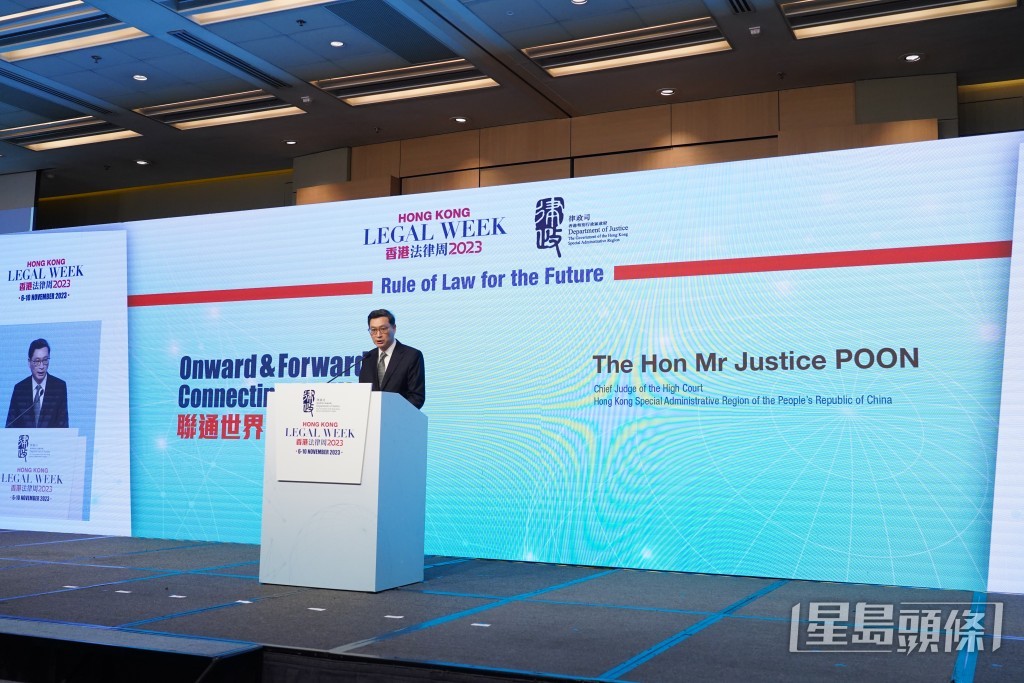 高等法院首席法官潘兆初。葉偉豪攝 高等法院首席法官潘兆初。葉偉豪攝