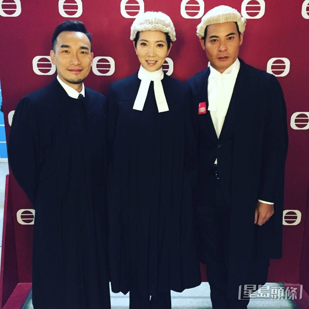 2017年產後跟泰臣及黃智賢拍《是咁的，法官閣下⋯》
