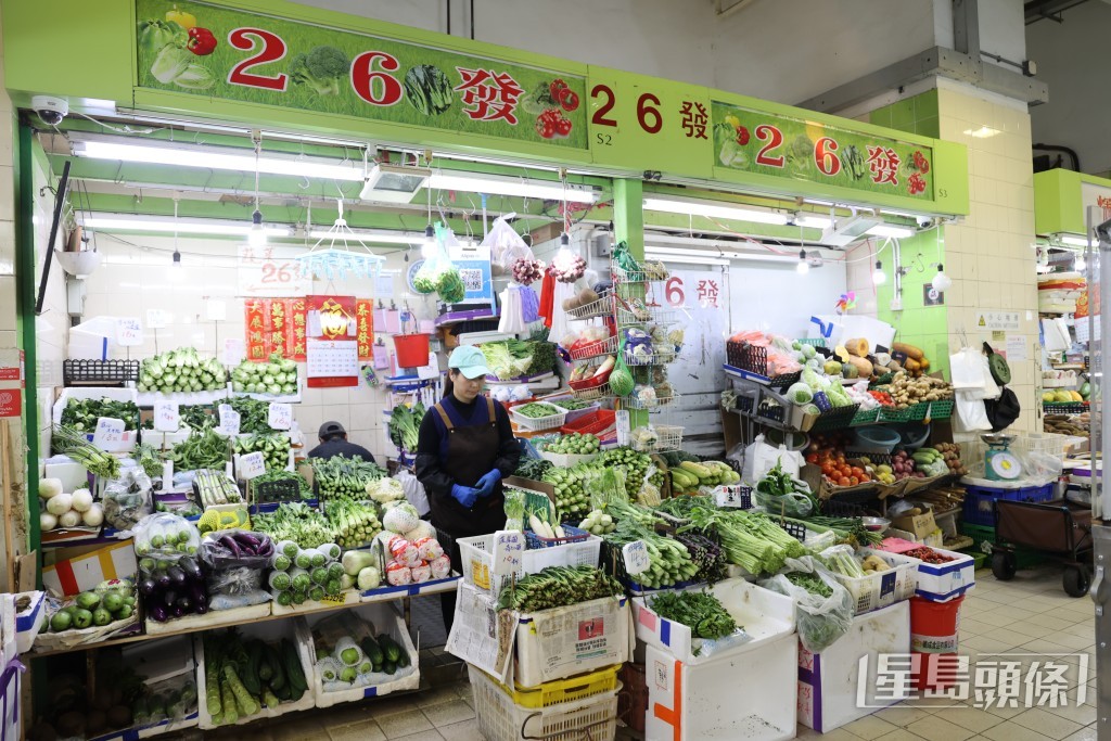 灣仔街市食材選擇多。