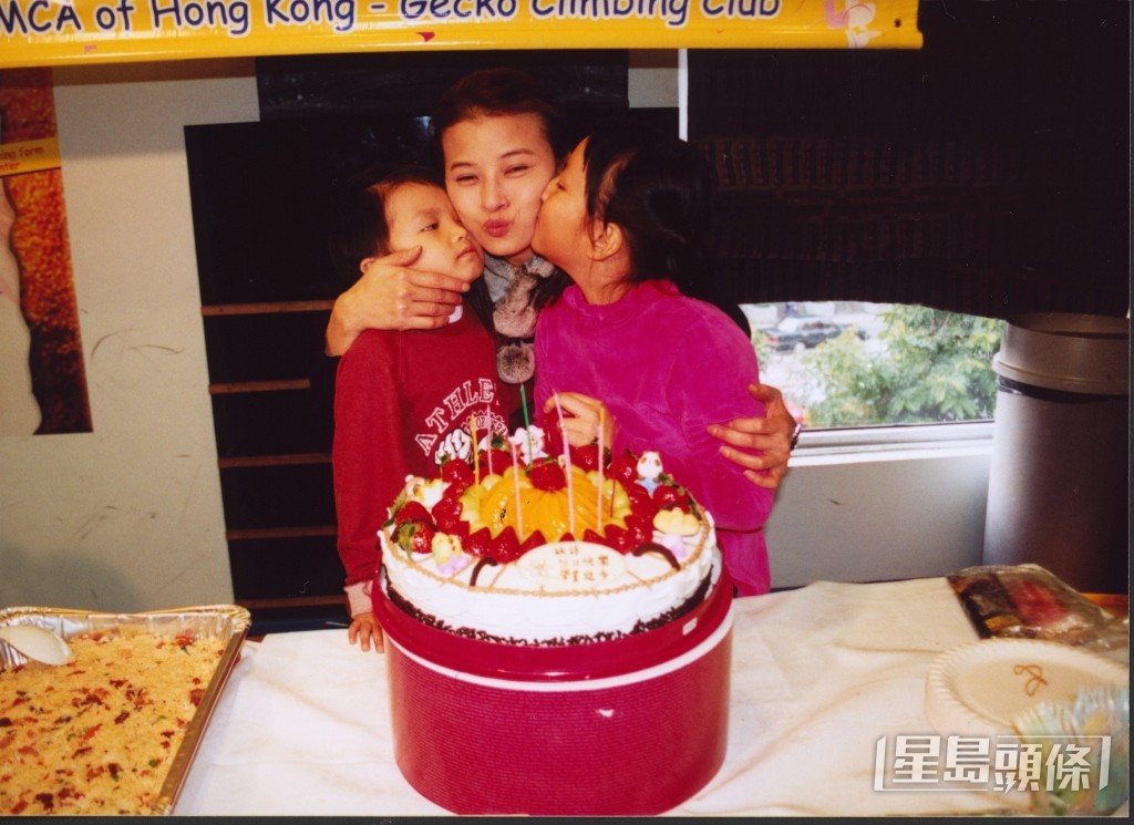 黎燕珊為劉永誕下一女一子。