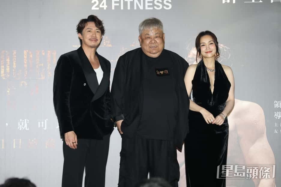 林雪早前為其參演的電影《金童》出席首映禮