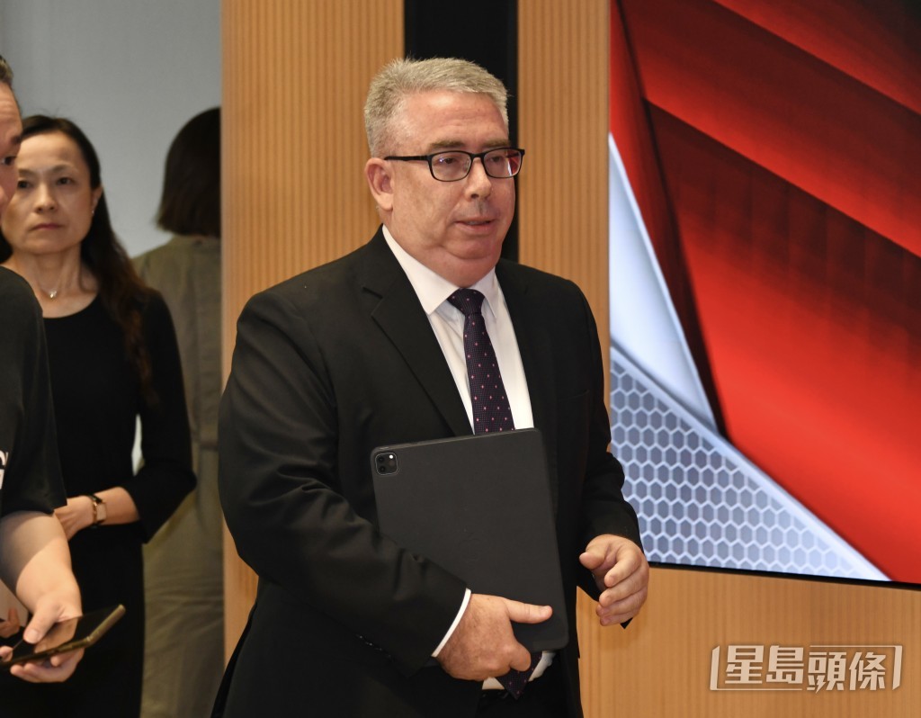 廉署首席調查主任韋理民。何君健攝 廉署首席調查主任韋理民。何君健攝