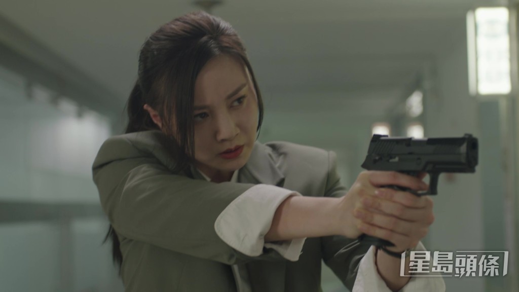 朱晨丽于《反黑》中饰演高级督察。