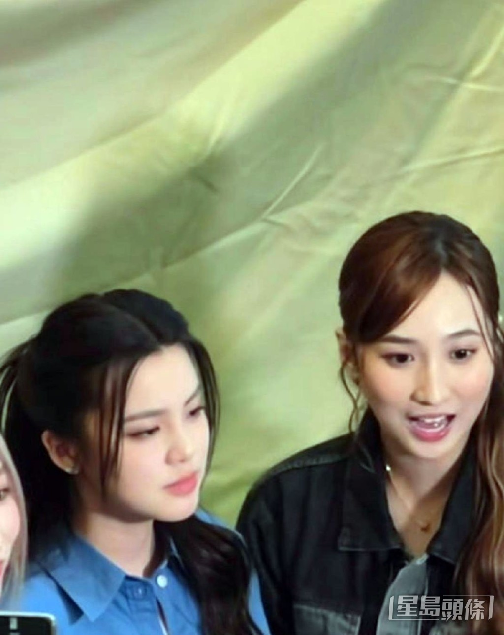 一起訪問時，鍾柔美被姚焯菲「藐爆」。