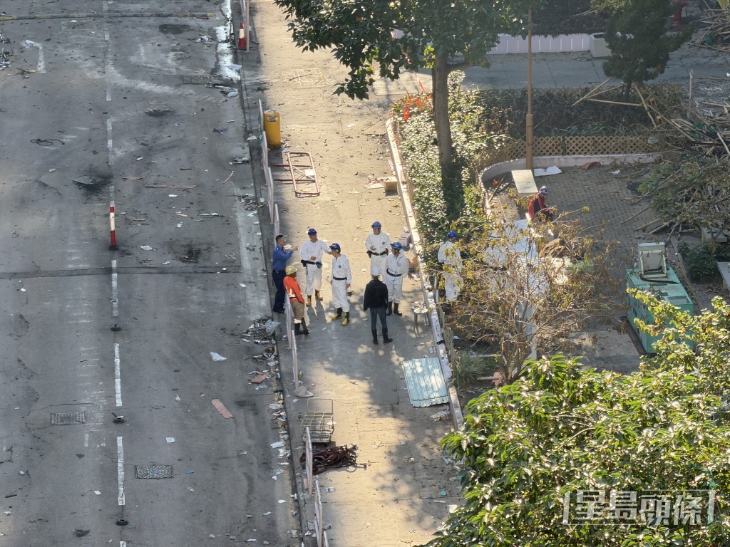 現場大致完成清理。梁國峰攝 現場大致完成清理。梁國峰攝