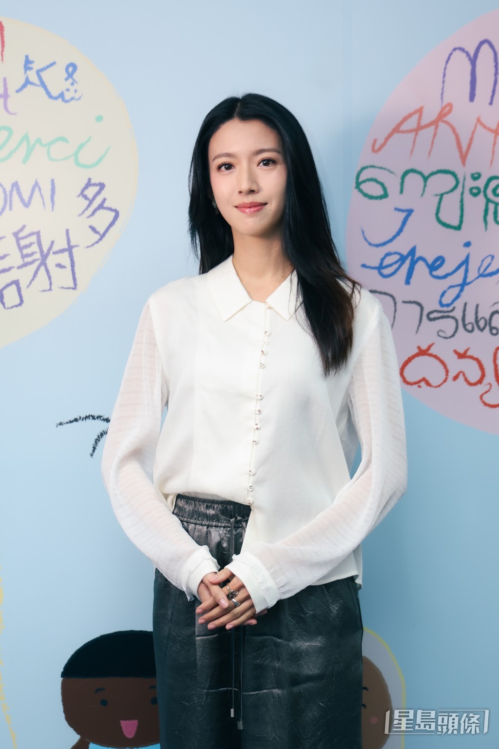 蔡思貝正努力提升個人心靈修行。 蔡思貝正努力提升個人心靈修行。