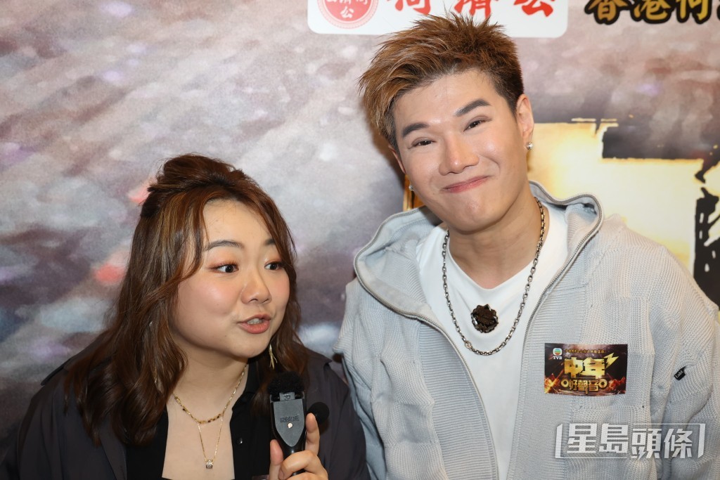 問到最強對手,張與辰笑言是「女大魔王」黃博。 問到最強對手,張與辰笑言是「女大魔王」黃博。