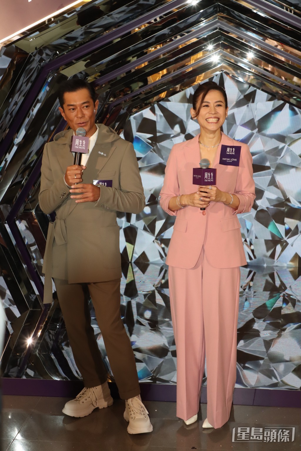 古天乐与宣萱曾传出绯闻。