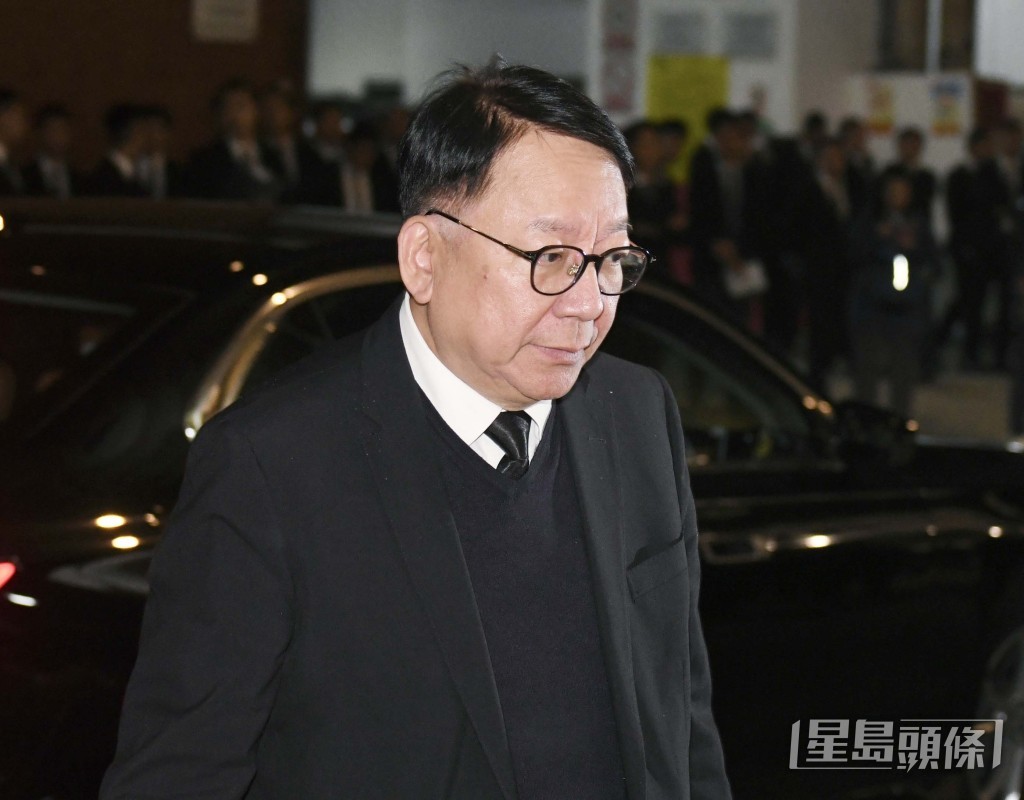 政務司司長陳國基到場。