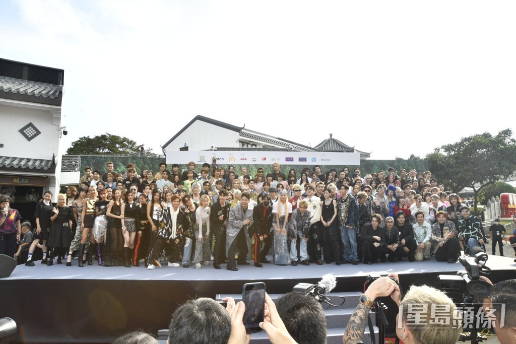 《2023年度叱咤樂壇流行榜頒獎典禮》於昂坪市集舉行記者會。