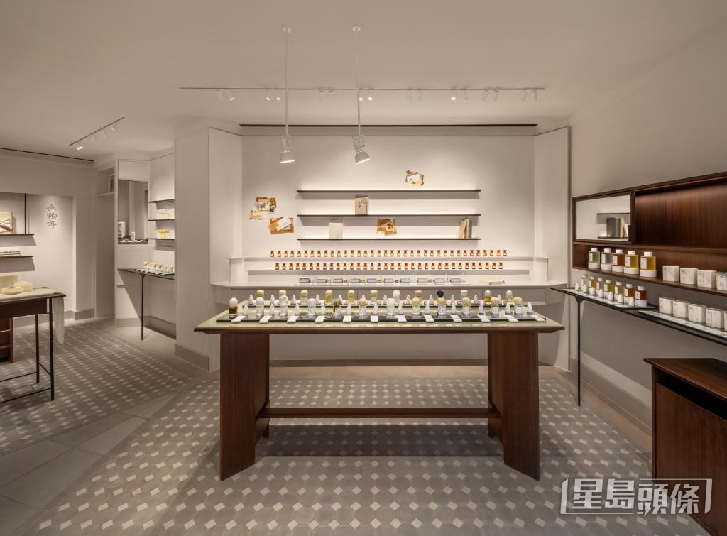 內地香水品牌「觀夏」在銅鑼灣開店。 投資推廣署網站
