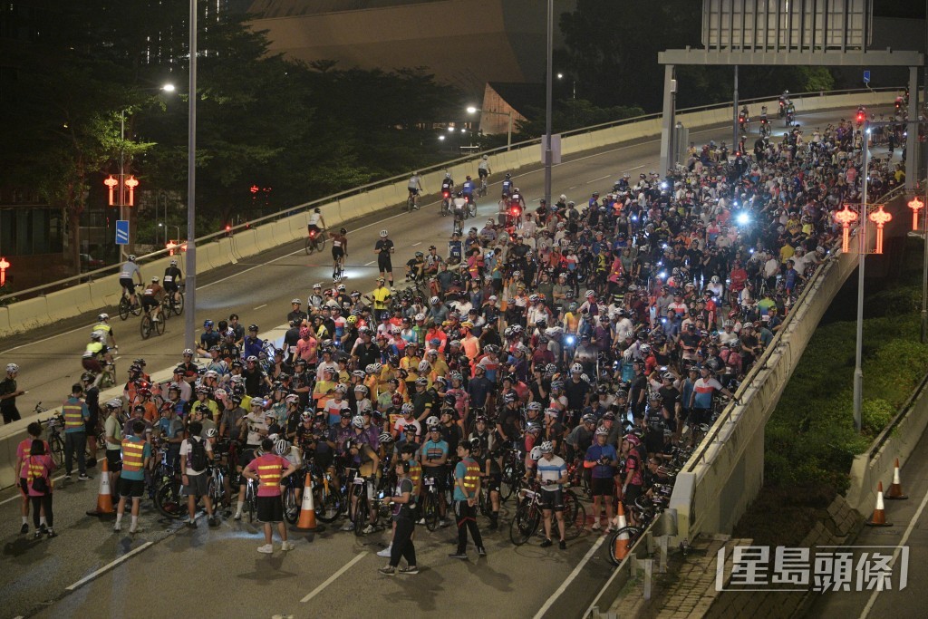 旅發局主辦的年度盛事香港單車節，6個項目完滿結束。陳浩元攝