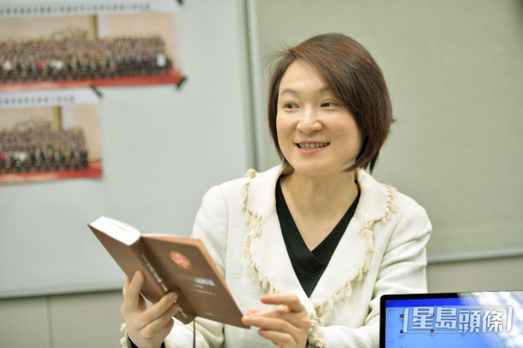 民建聯李慧琼早前曾公開表示人大常委與大主席一職無衝突。資料圖片