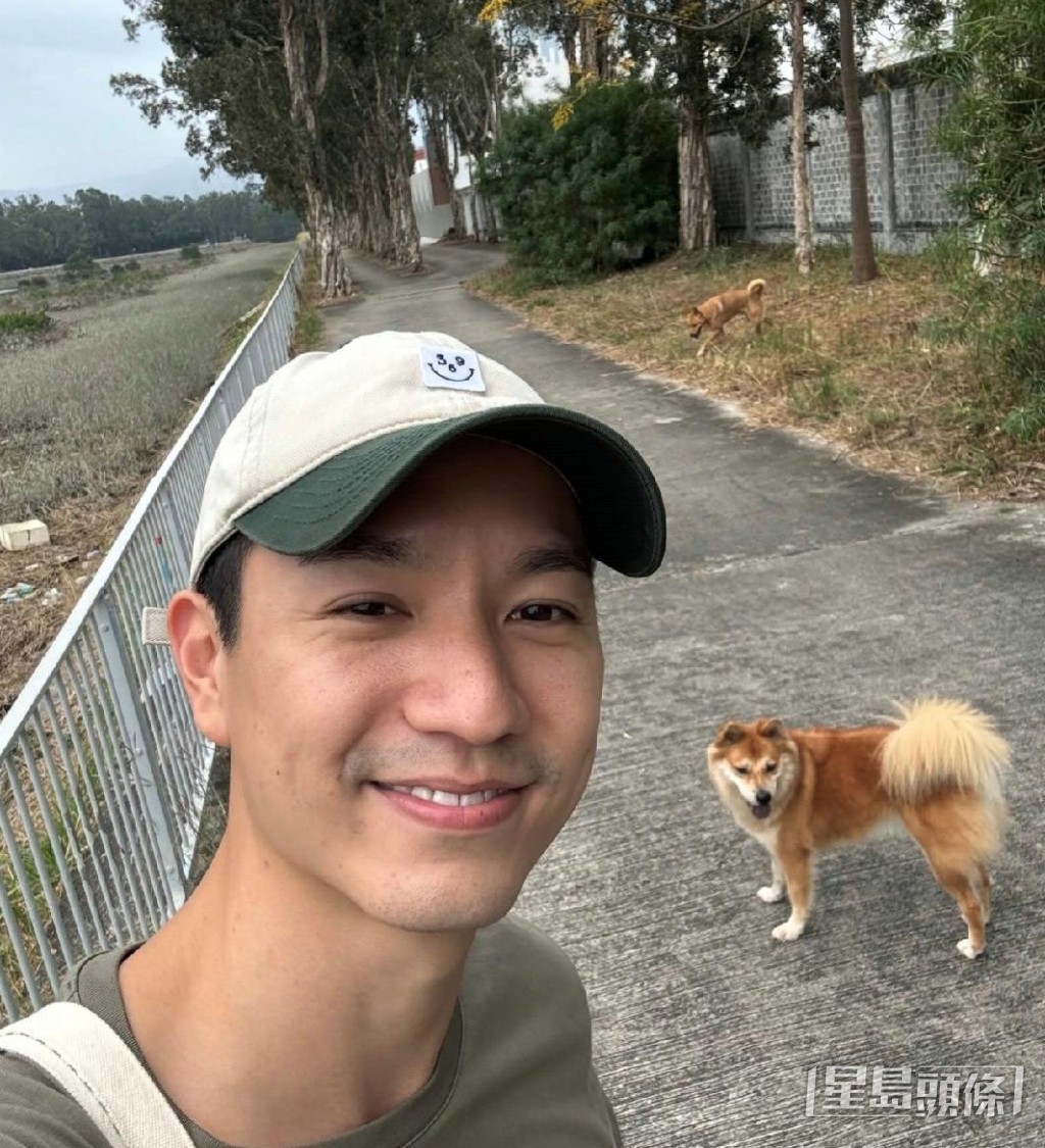 吳偉豪享受生活。