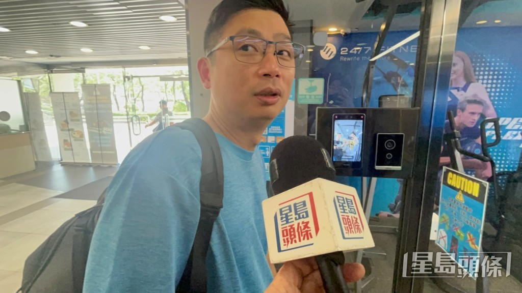葉先生指不擔心被偷拍，可以轉場玩。