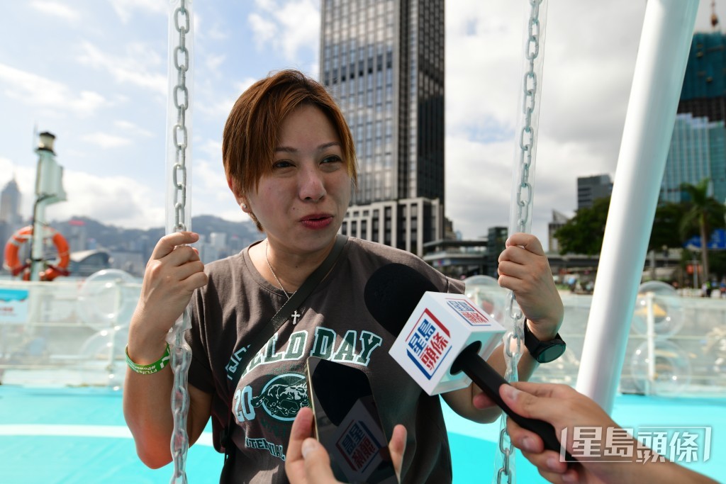 黄女士。陈极彰摄