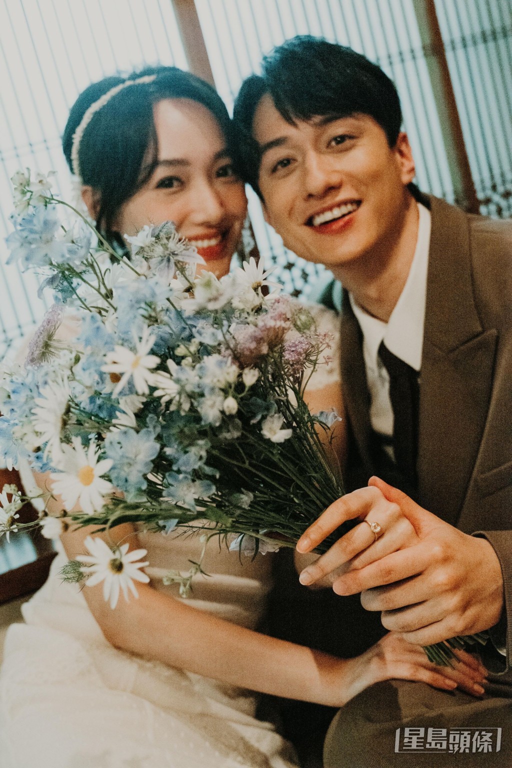 劉俊謙與蔡思韵昨日突然宣布在日本完婚。