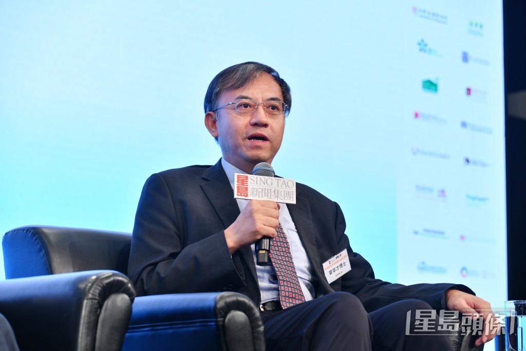 浸會大學會計、經濟及金融學系副教授麥萃才。 浸會大學會計、經濟及金融學系副教授麥萃才。