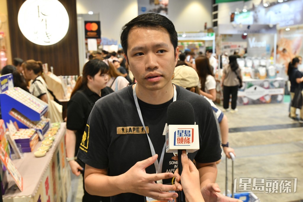 獅子砂負責人楊先生。盧江球攝