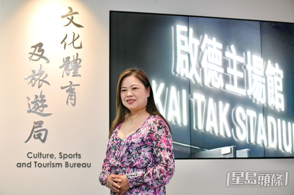 文體旅局局長羅淑佩接受《星島》專訪。盧江球攝