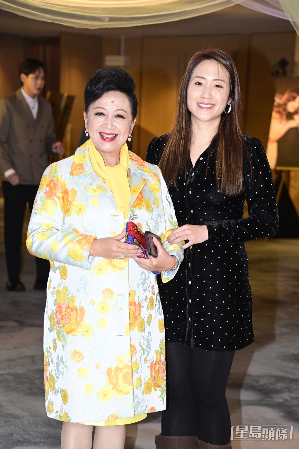 薛家燕與女兒石祐珊 薛家燕與女兒石祐珊