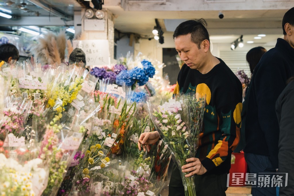 又是一年一度2月14日情人節。汪旭峰攝