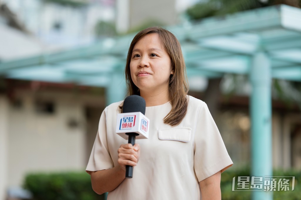 立法會選舉新界西南選區一號候選人民建聯盧婉婷。