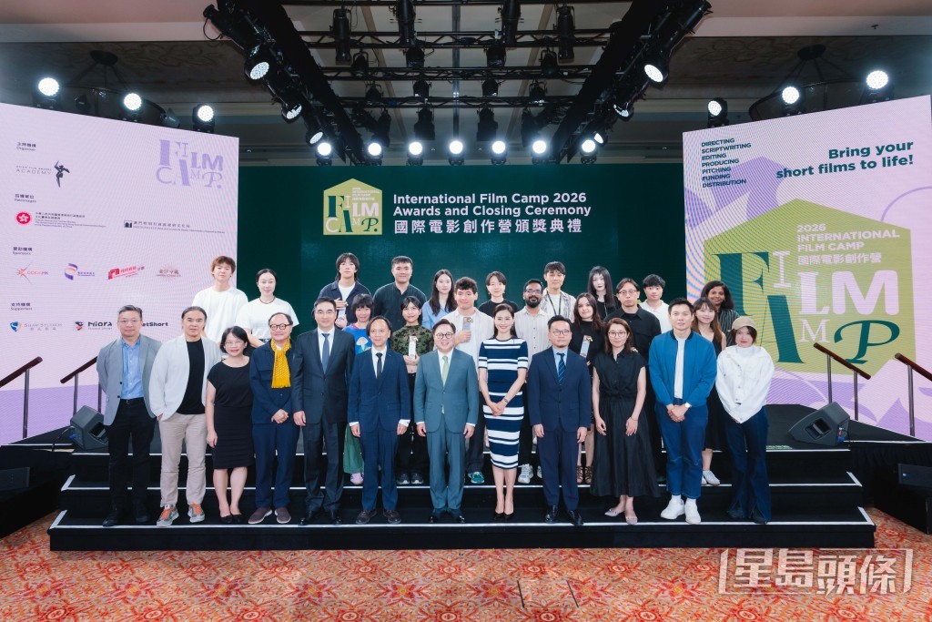 「國際電影創作營2026」大合照。