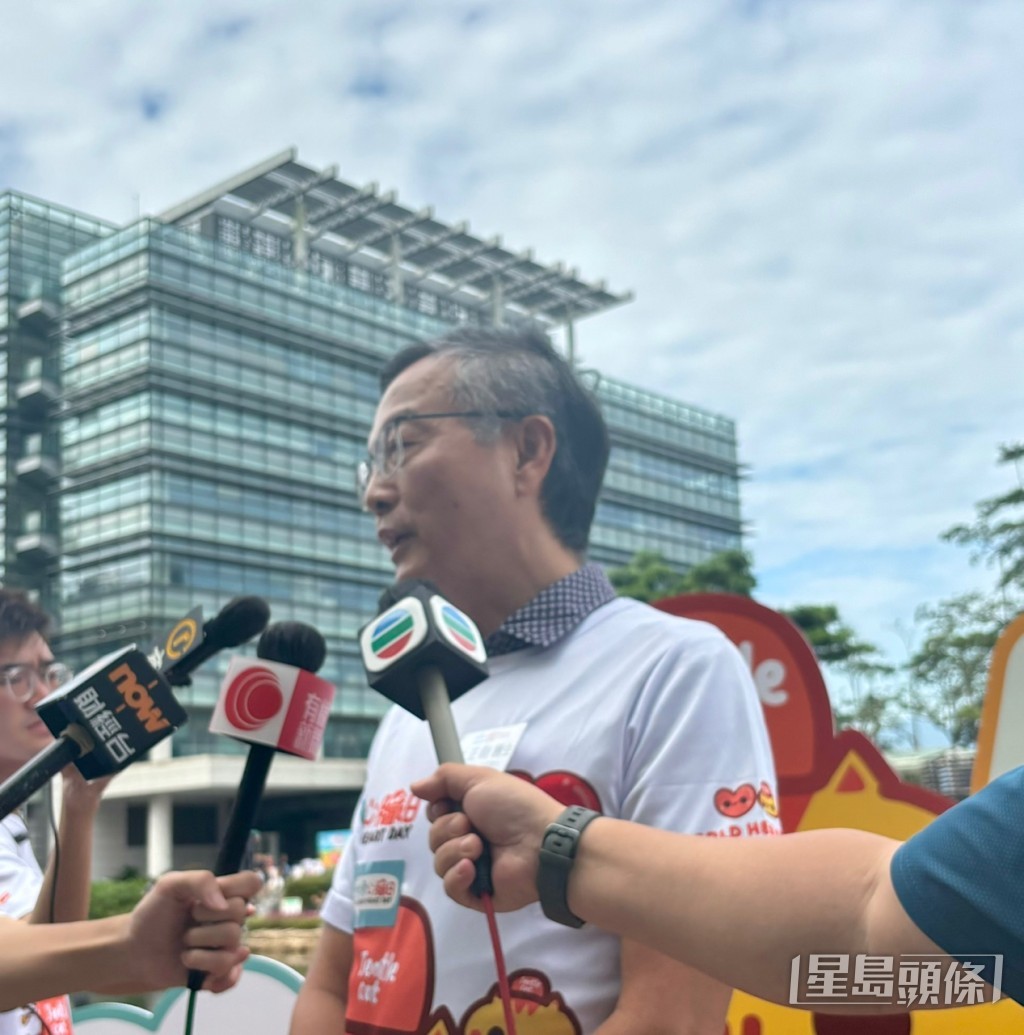 行政會議成員林正財。郭穎彤攝