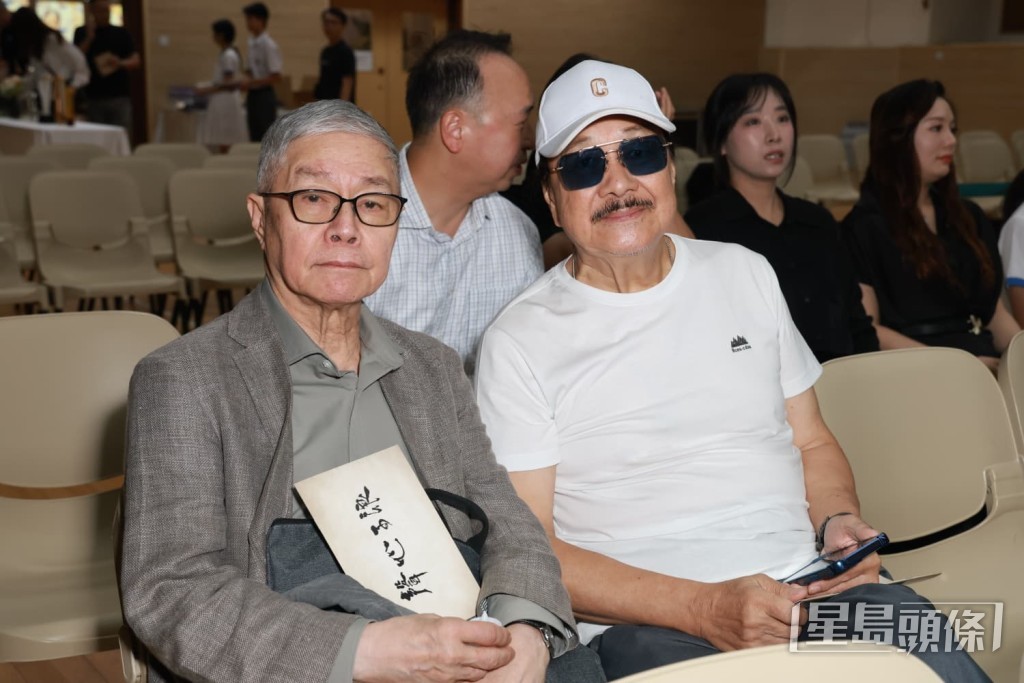 張武孝(右)到場。 張武孝(右)到場。