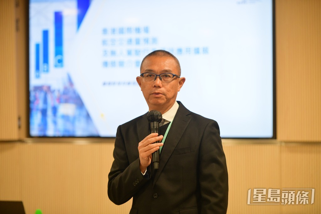 機管局機場運行執行總監姚兆聰。歐樂年攝