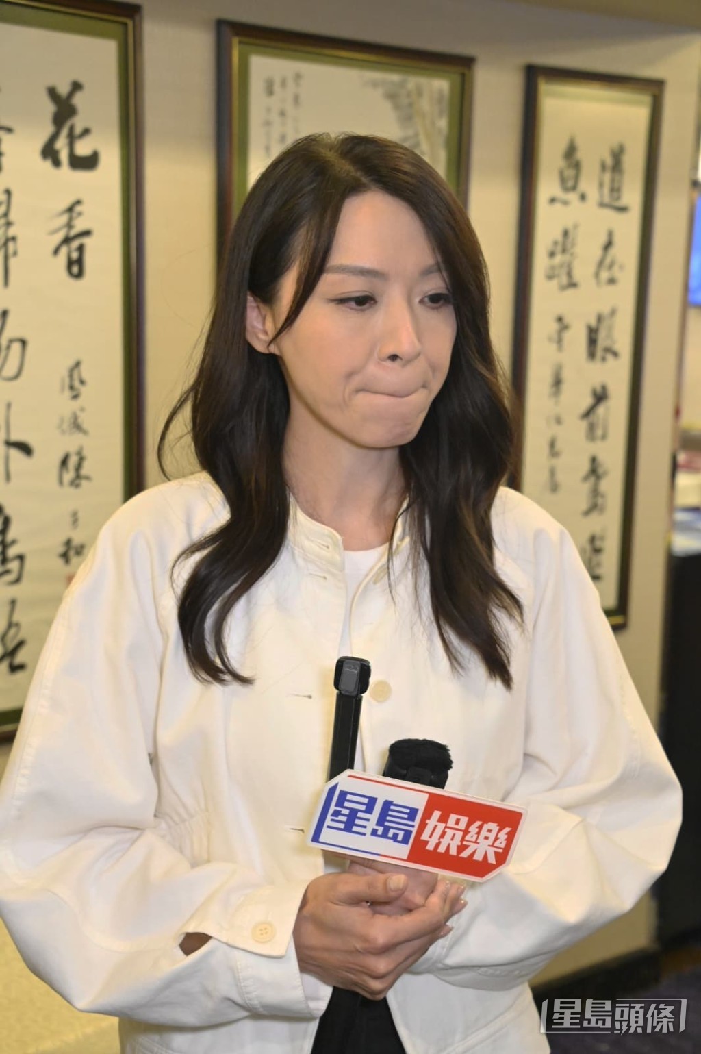 陳煒對資深監製梁材遠離世感傷心。 陳煒對資深監製梁材遠離世感傷心。