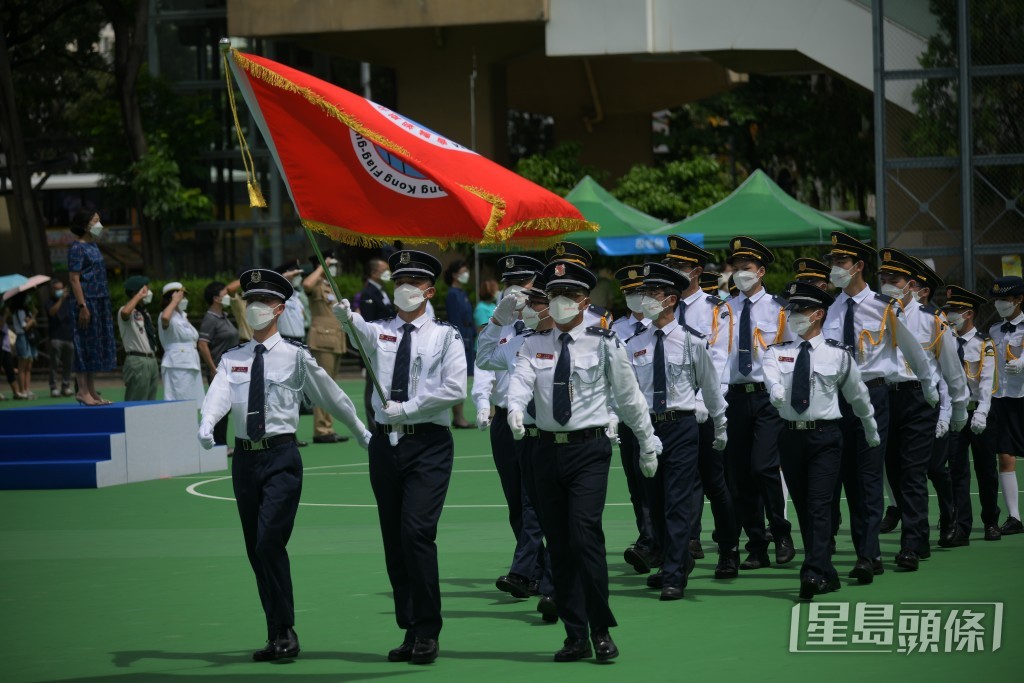 現正招募新一屆「保安局青少年制服團隊領袖論壇」成員。資料圖片 現正招募新一屆「保安局青少年制服團隊領袖論壇」成員。資料圖片
