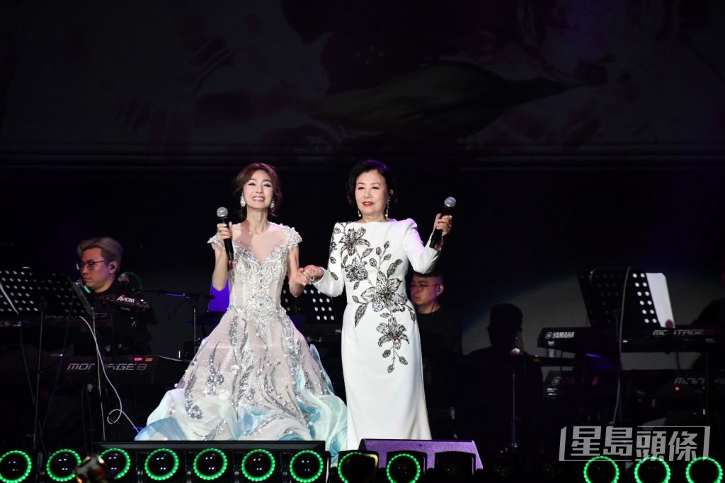 米雪和汪明荃兩大巨星。