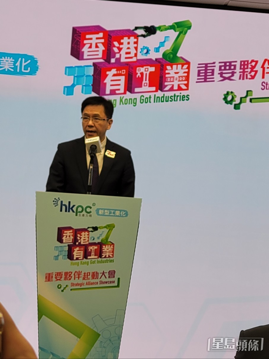 创新科技及工业局局长孙东。赵克平摄 创新科技及工业局局长孙东。赵克平摄