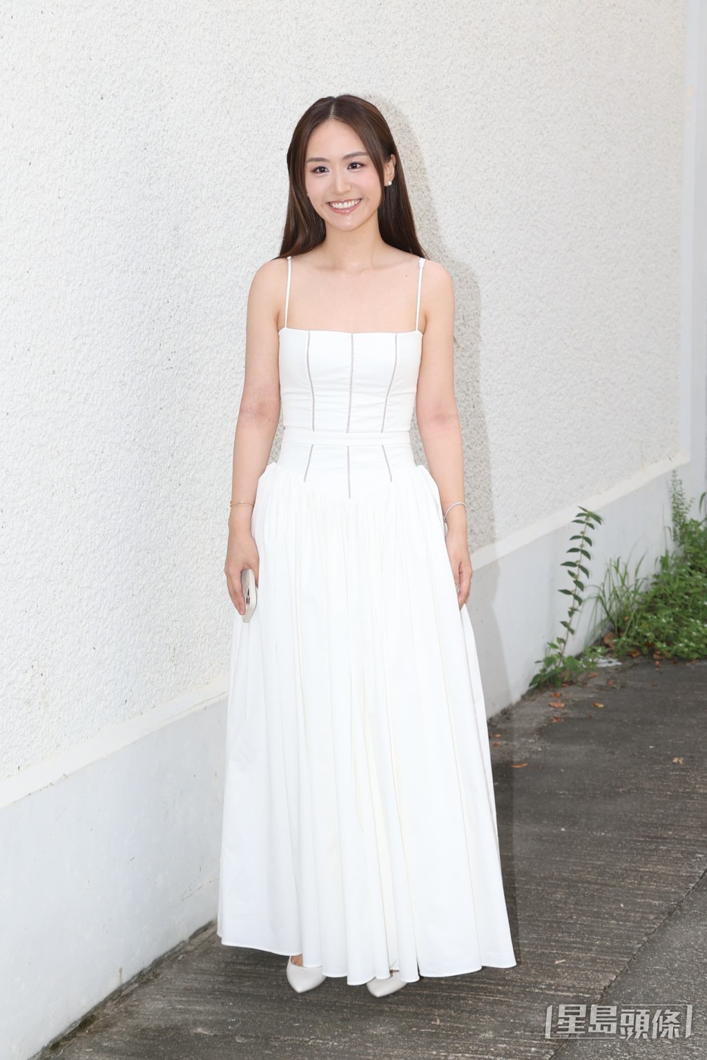民建聯「小花」莊雅婷參選港姐。 民建聯「小花」莊雅婷參選港姐。
