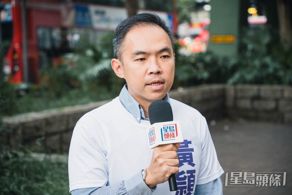 黃頴灝。汪旭峰攝 黃頴灝。汪旭峰攝