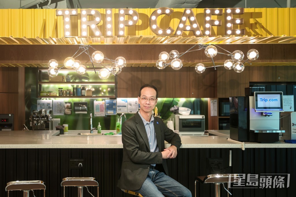 Trip.com港台地區產品及市務總監兼香港區域經理葉卓銘指出,港人赴日旅遊需求逐步恢復。 何家豪 攝 Trip.com港台地區產品及市務總監兼香港區域經理葉卓銘指出,港人赴日旅遊需求逐步恢復。 何家豪 攝