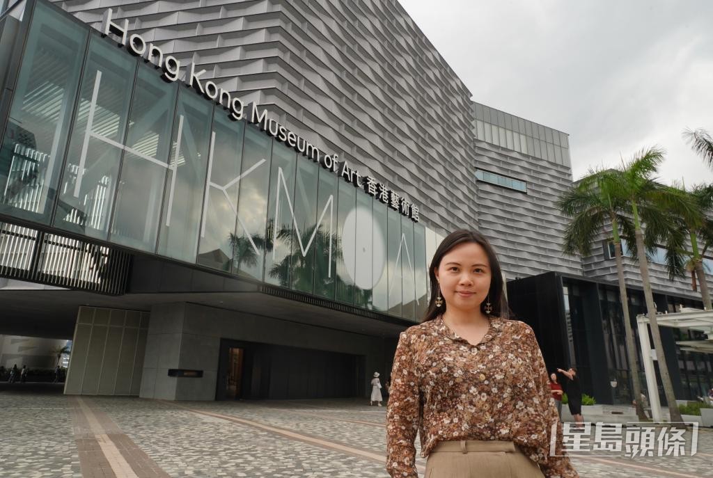 作品首次登陸香港藝術館,林嘉裕笑言猶如年少時的夢想終於成真。 作品首次登陸香港藝術館,林嘉裕笑言猶如年少時的夢想終於成真。