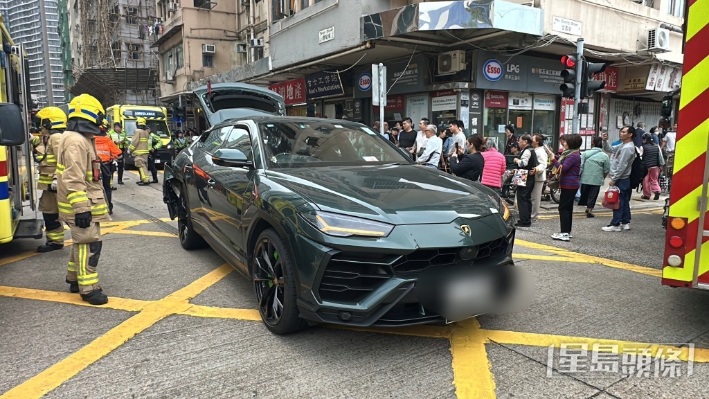 涉事的林寶堅尼。