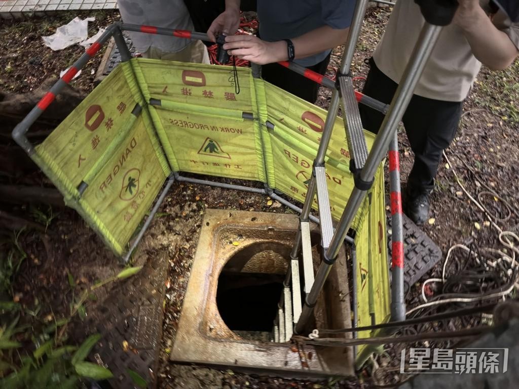 李光昇指現時的沙井出入口狹窄,工人背氣樽進入甚為不便,盼當局擴闊入口。 李光昇指現時的沙井出入口狹窄,工人背氣樽進入甚為不便,盼當局擴闊入口。