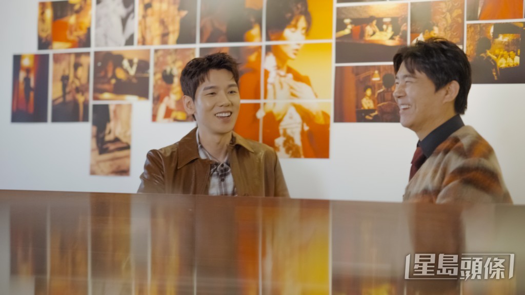 林奕匡唱韓文被老婆嫌棄。 林奕匡唱韓文被老婆嫌棄。