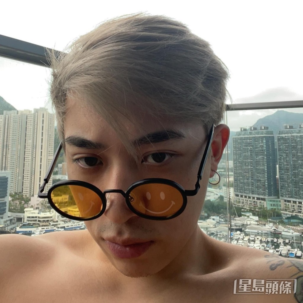 Jeffrey與好友Tyson Yoshi做鄰居。 Jeffrey與好友Tyson Yoshi做鄰居。