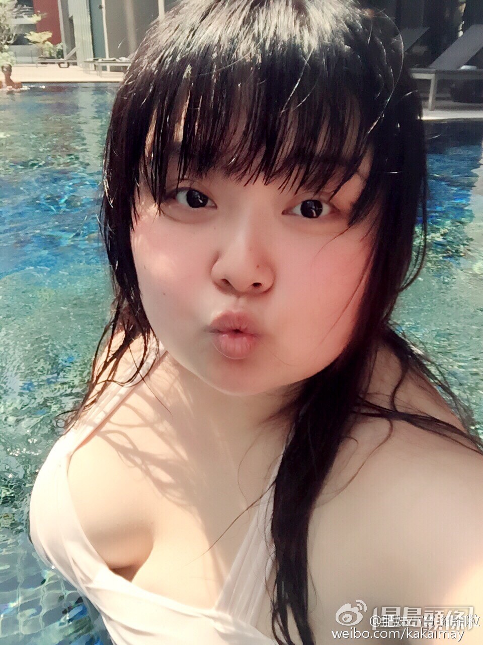 細細粒減肥前走可愛路線。
