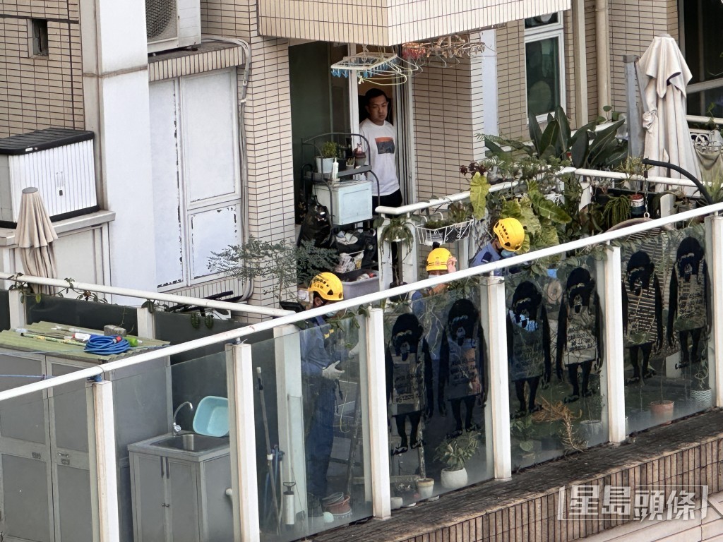 消防到場。梁國峰攝