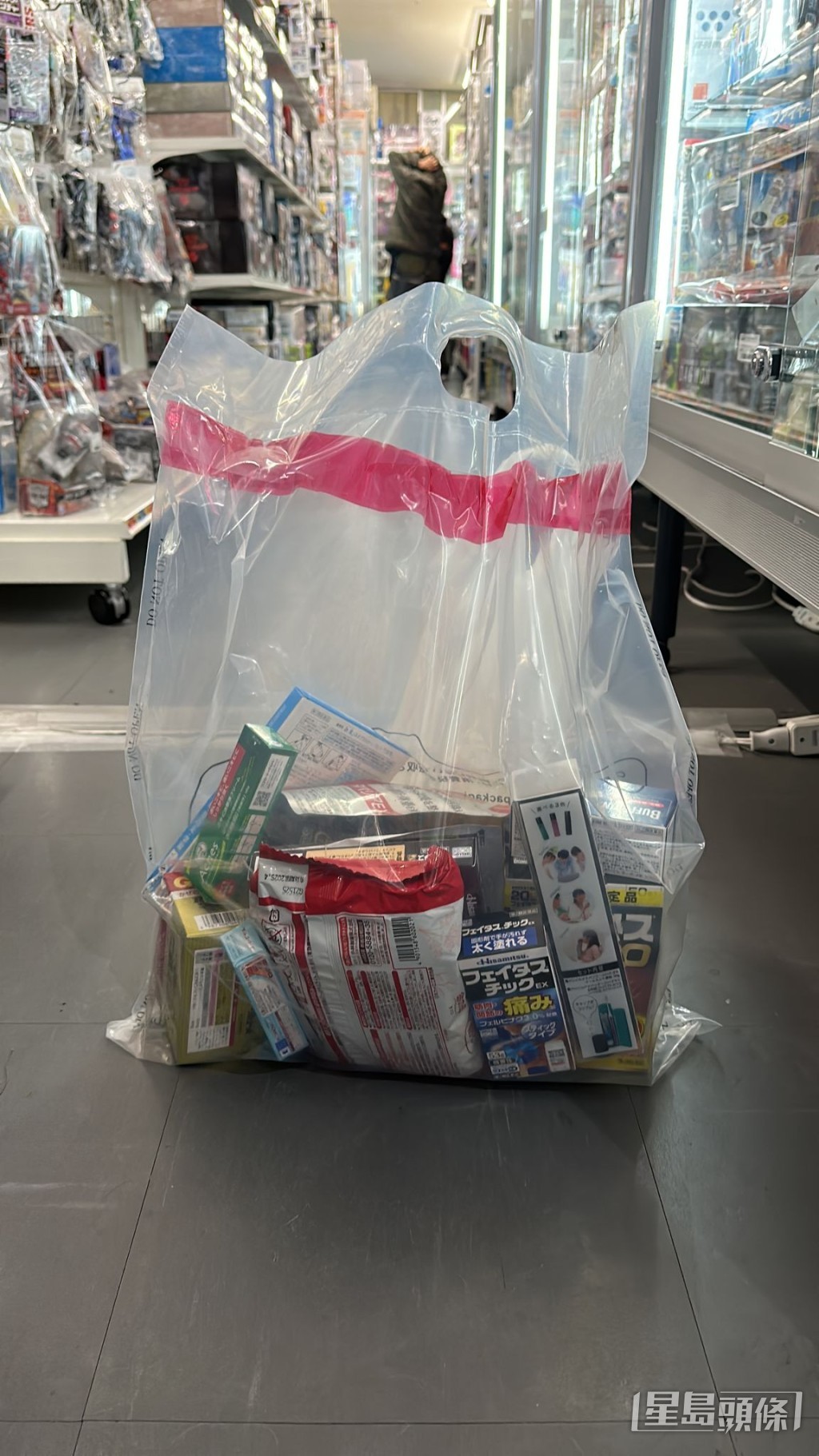 日本免稅品的密封透明膠袋將成為歷史。